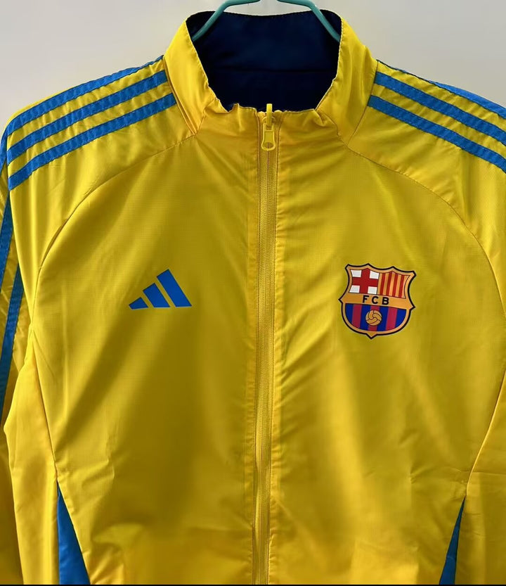Barcelona Windbreaker Jacket - Yellow
