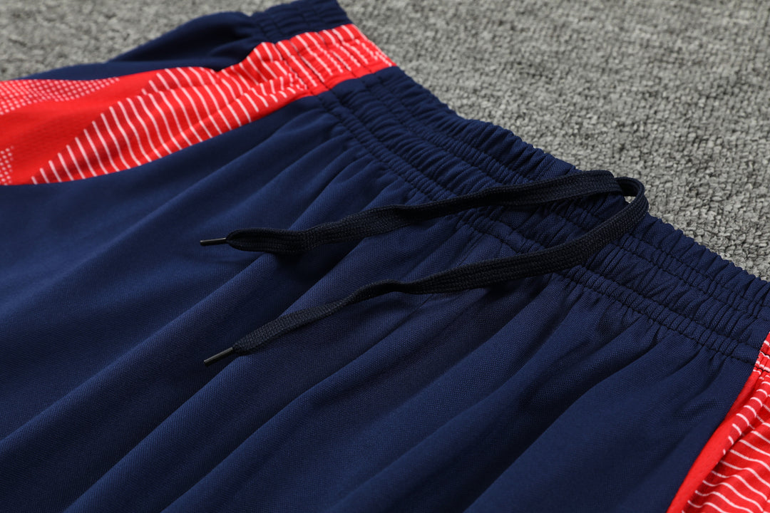 Manchester United 2024/25 Training Short - Navy Blue/Orange