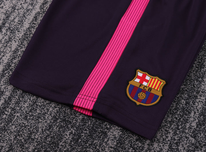 Barcelona 16/17 Children's Away Retro Set