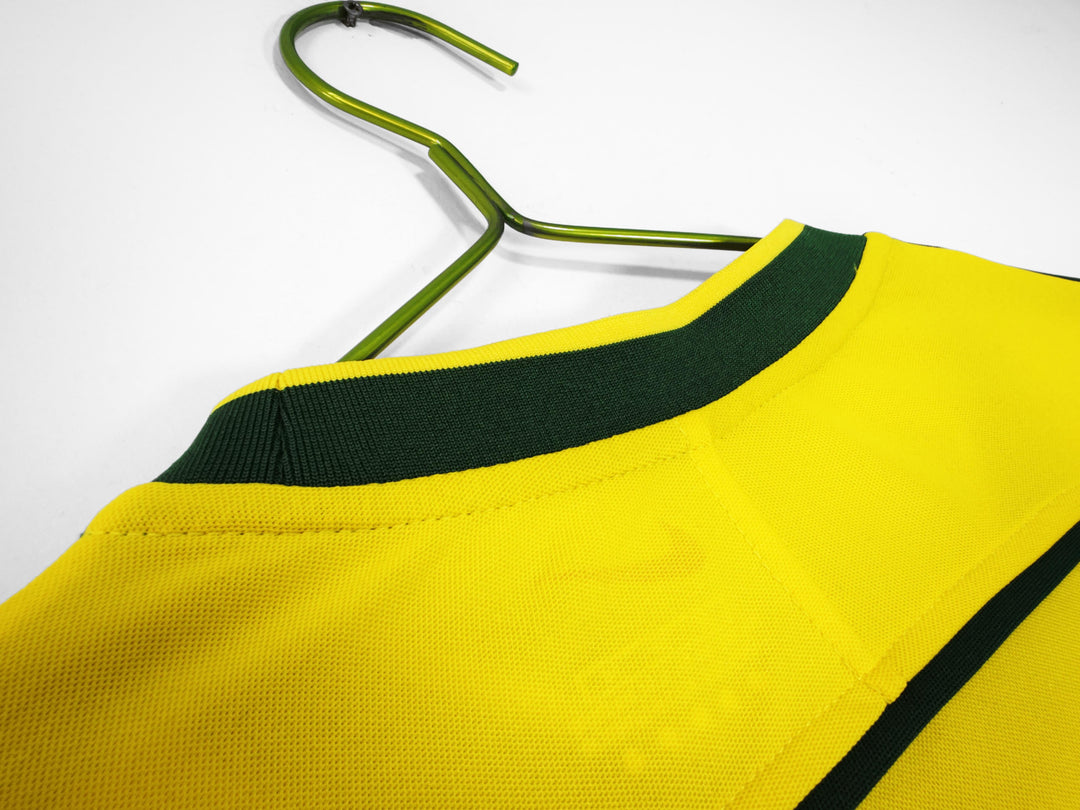 Brazil 1996/97 Home Retro Shirt - Long Sleeve
