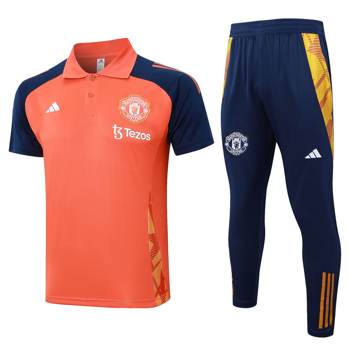 Manchester United 2024/25 Polo Set - Orange