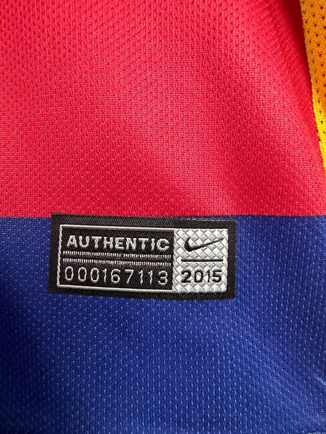Barcelona 15/16 Home Retro Shirt - Long Sleeve