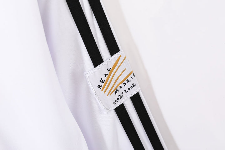Real Madrid 02/03 Home Retro Shirt - Long Sleeve