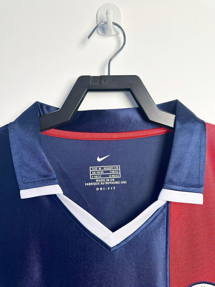 PSG 01/02 Home Retro Shirt - Long Sleeve