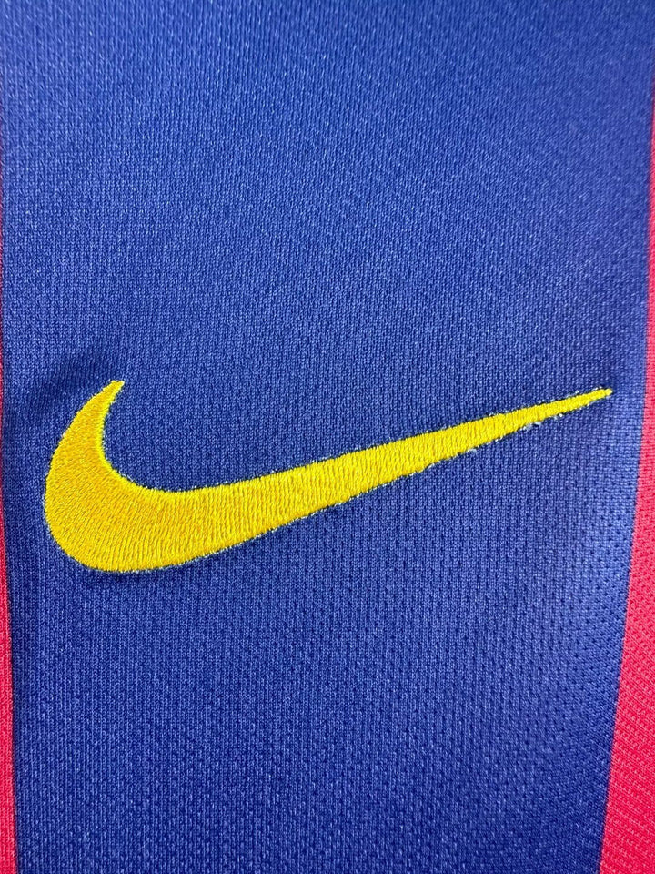 Barcelona 14/15 Home Retro Shirt - Long Sleeve