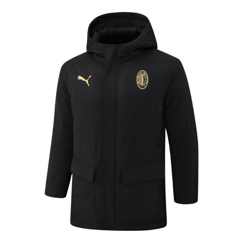 Milan Black Hooded Winter Jacket I