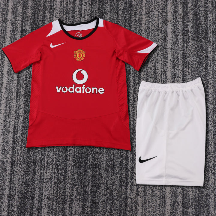 Manchester United 05/06 Children's Home Retro Set