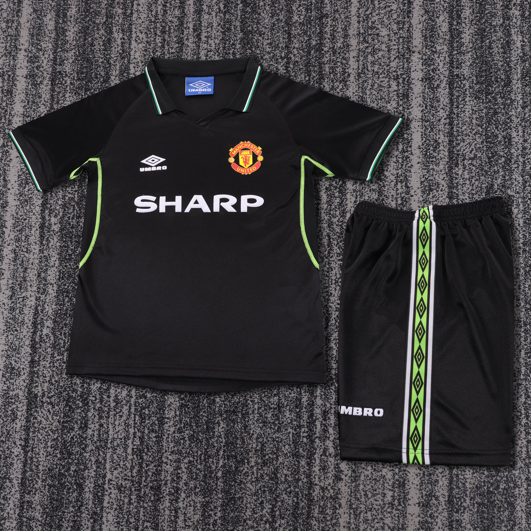 Manchester United 98/99 Children's Third Retro Set