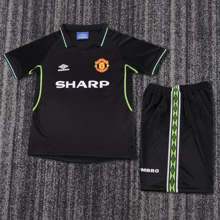 Manchester United 98/99 Children's Third Retro Set