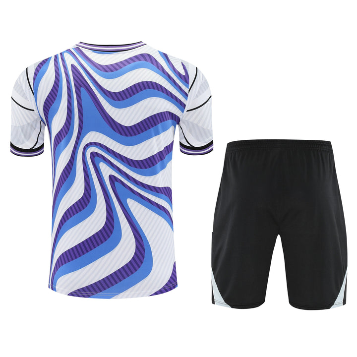 Real Madrid 2025/26 Training Kit - White/Blue