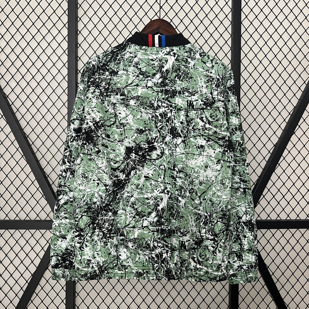 Manchester United Reversible Windbreaker Jacket - Black/Green