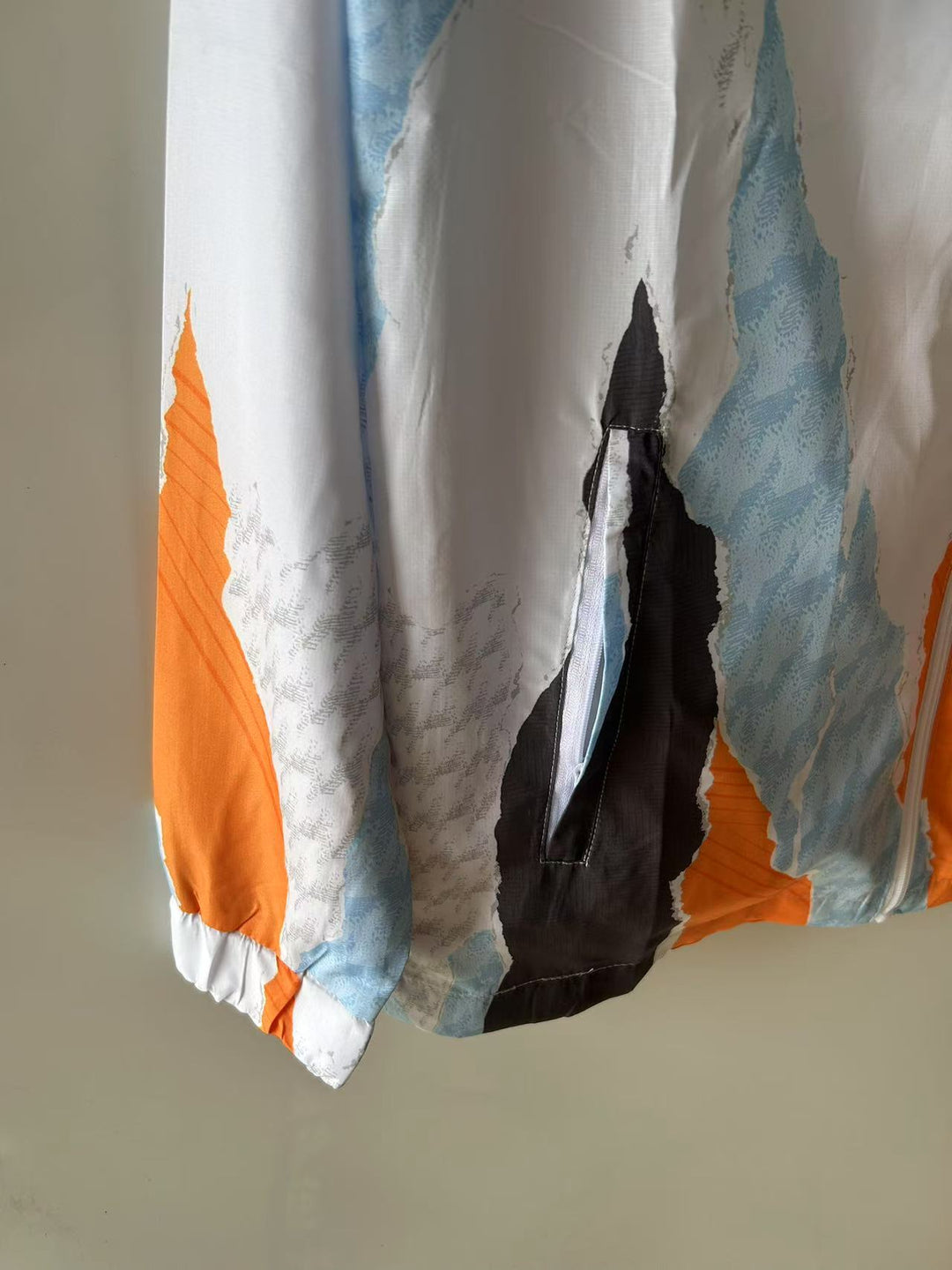 Real Madrid Windbreaker Jacket - White/Orange