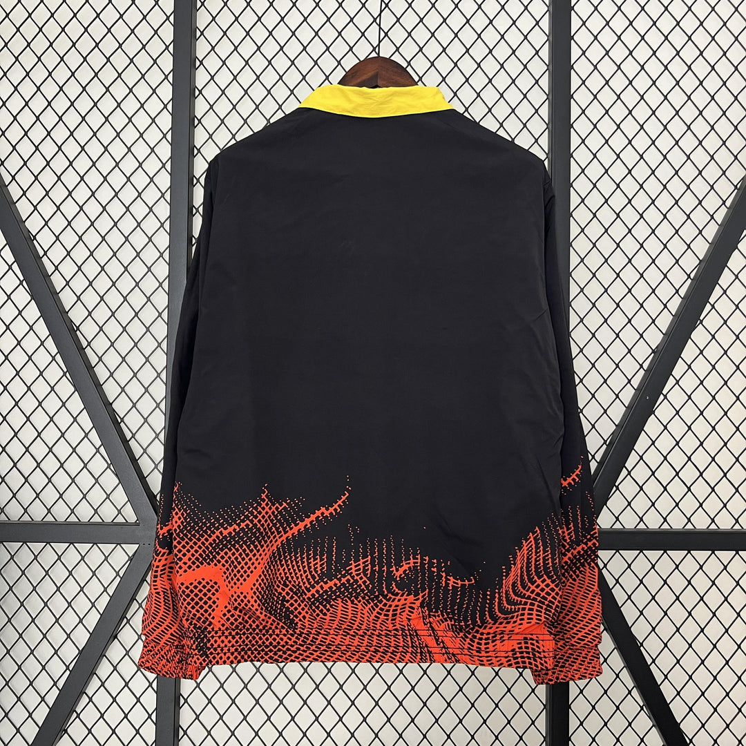 Manchester United Reversible Windbreaker Jacket - Orange/Yellow