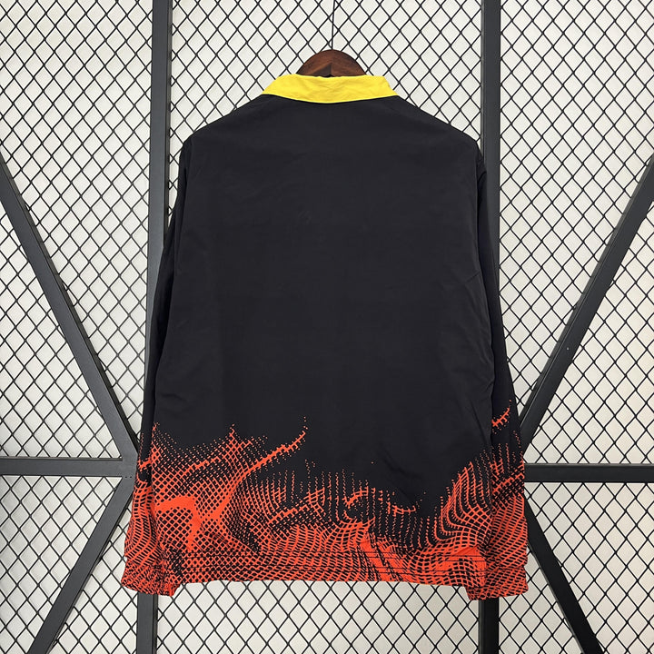 Manchester United Reversible Windbreaker Jacket - Orange/Yellow