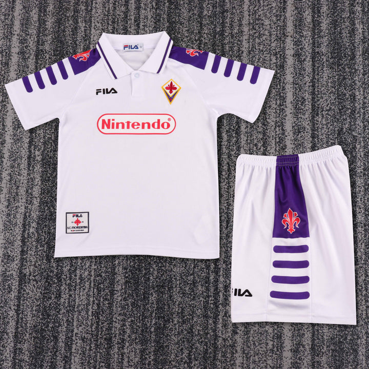 Fiorentina 98/99 Children's Away Retro Set