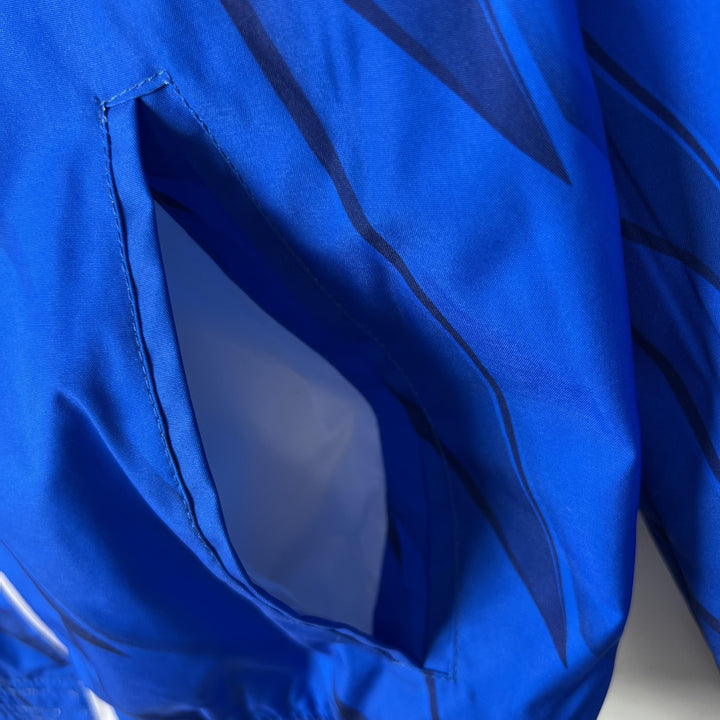 Algeria Reversible Windbreaker Jacket - Blue/White II