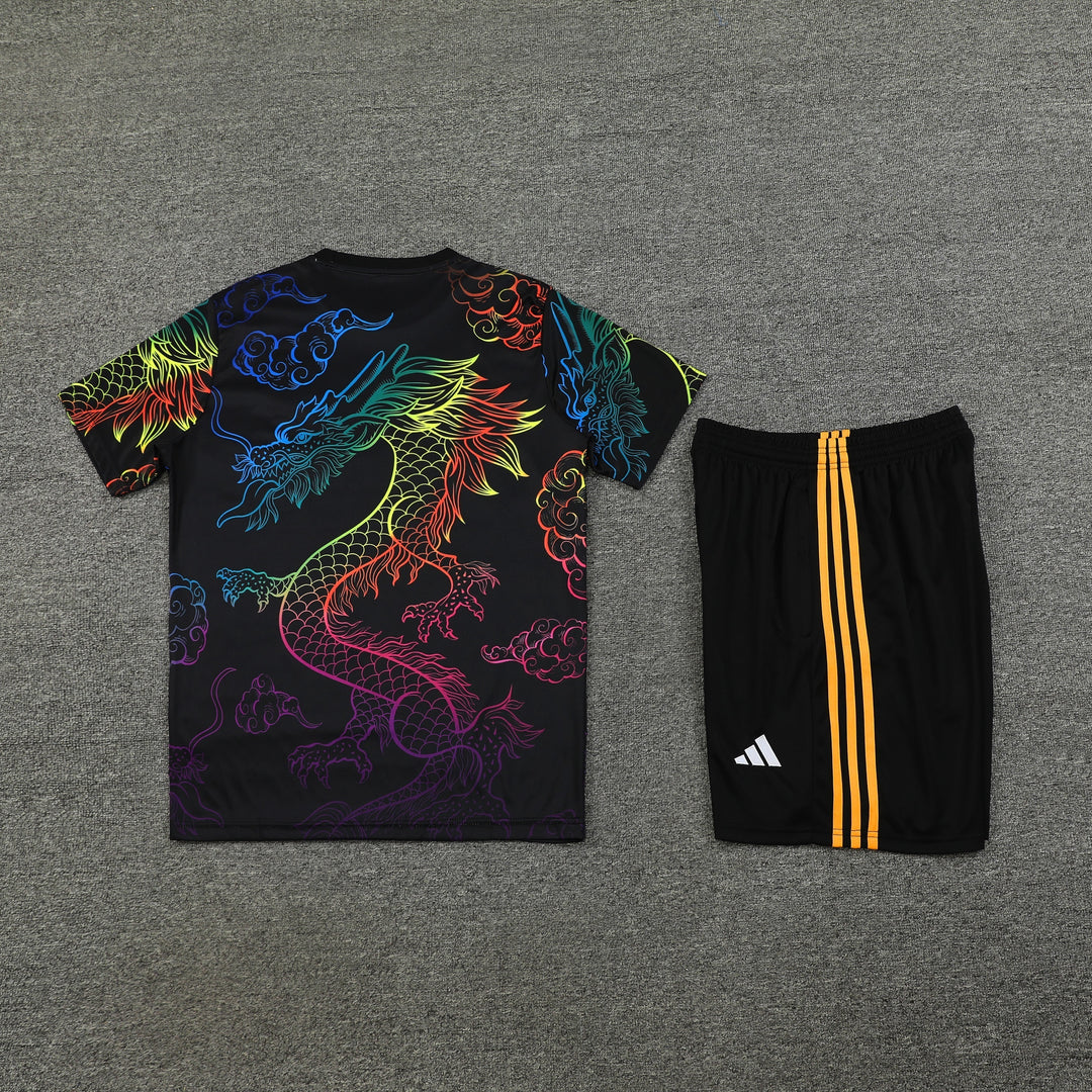 Real Madrid 2024/25 Training Kit - Black/Colorful