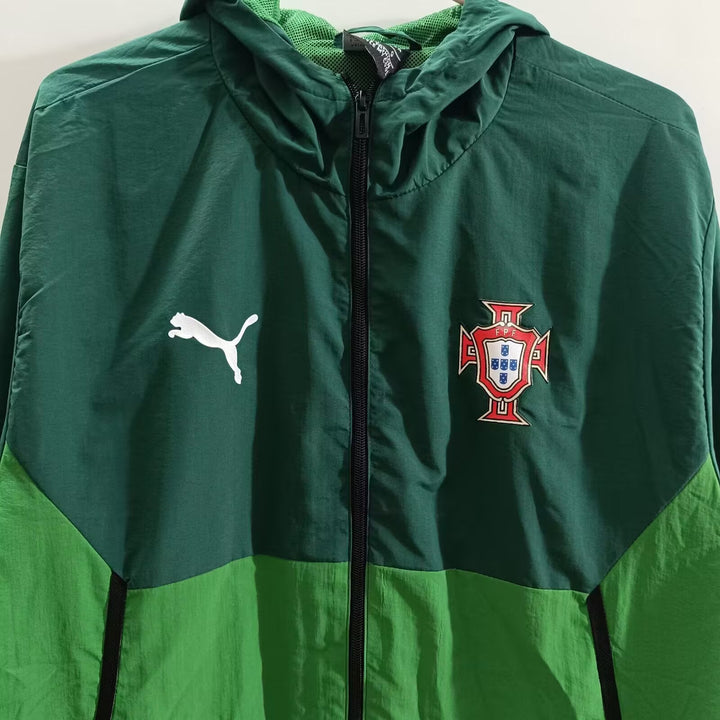 Portugal Windbreaker Jacket - Green