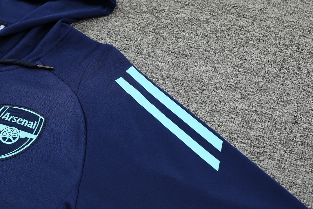 Arsenal Set 2024/25 Cap - Navy Blue/Turquoise