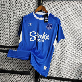 Everton Third Home 22/23 Shirt No. Hummel Fan Men's - Blue