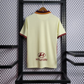 Retro Roma Away 20/21 Shirt s/n° Nike Fan Masculina - Beige+Wine