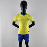 Brazil Children's Set 2022/23 Home