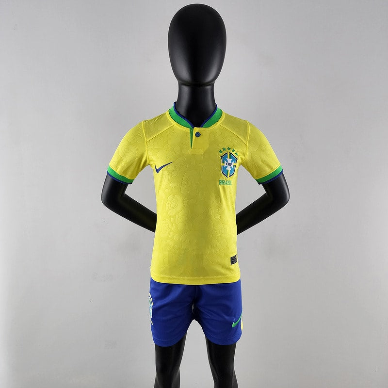 Brazil Children's Set 2022/23 Home