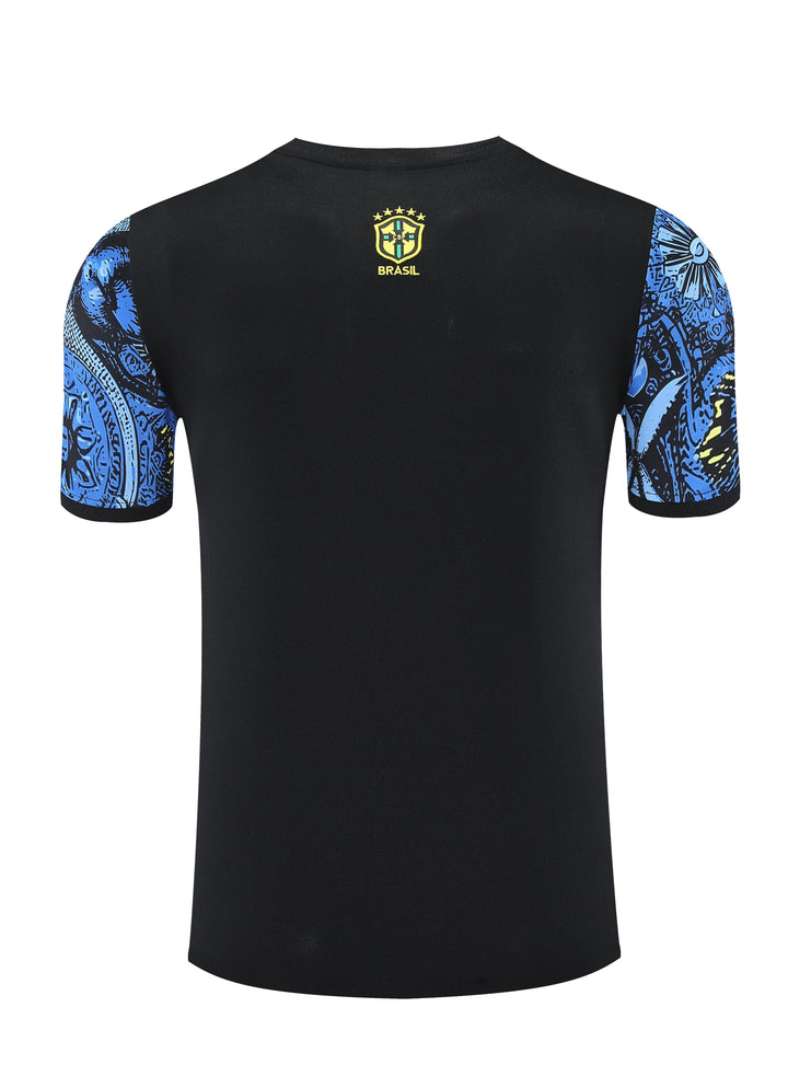 Brazil 2025/26 Training Shirt - Blue/Black