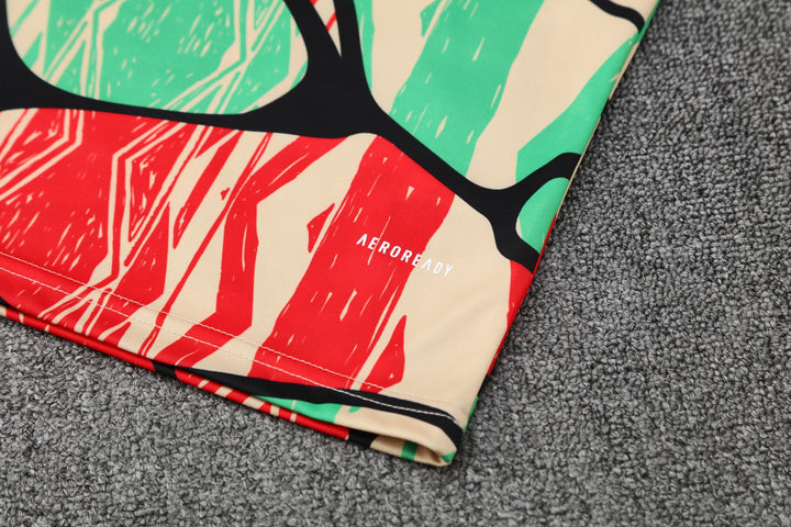 Arsenal 2025/26 Training Kit - Red/Light Green