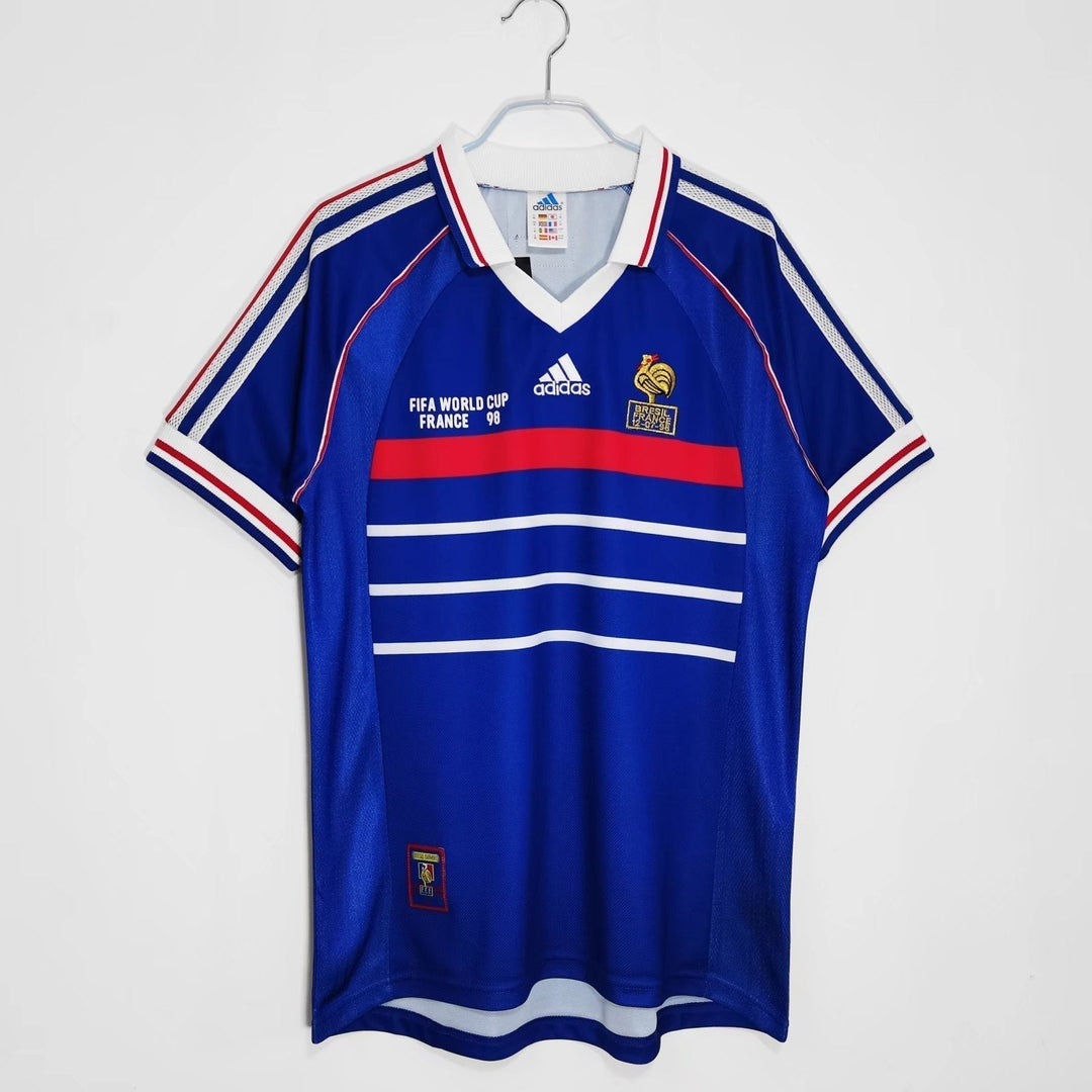 Retro France 1998 Home Shirt WP