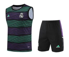 REAL MADRID TANK TOP SET 2023 - GREEN/BLACK