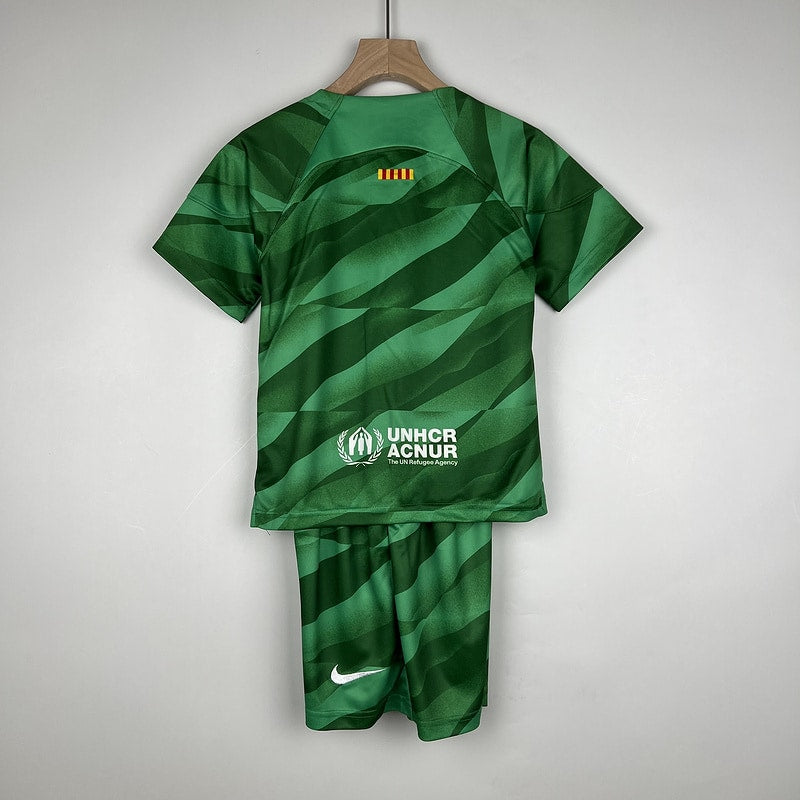 Barcelona Children's Set 2023/24 Goalkeeper II