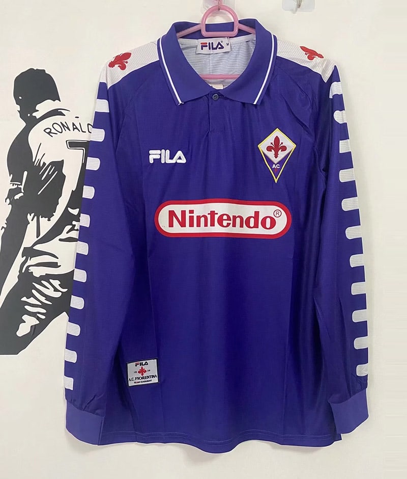 Fiorentina 1998∕99 Retro Shirt Long sleeve