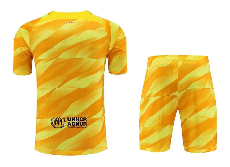 Barcelona goalkeeper training kit 23/24 - Yellow