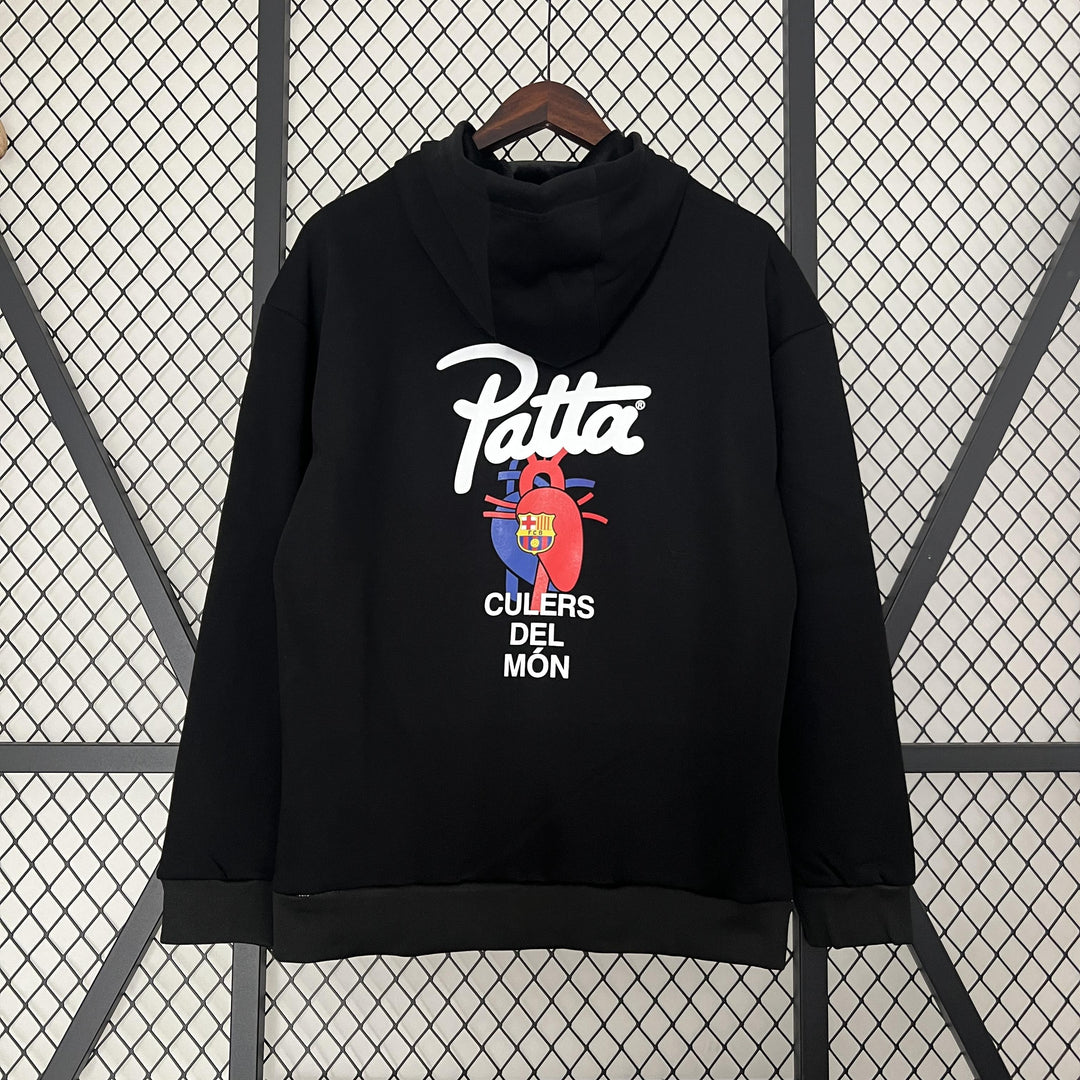 Barcelona Jacket Cap - Black