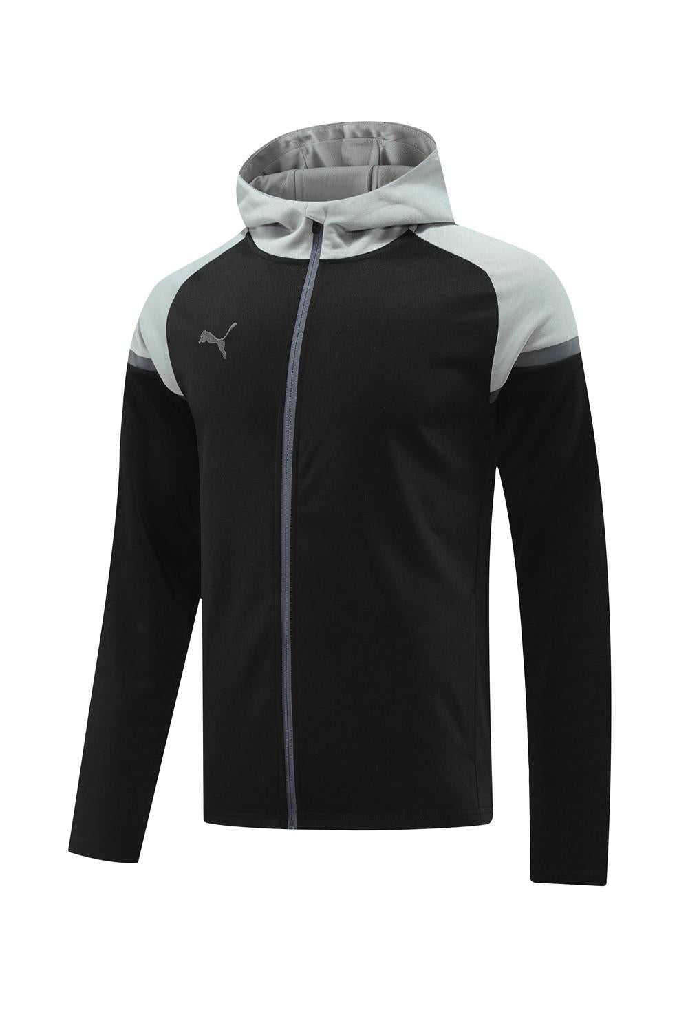 Puma Tech Fleece Jacket - Black/Grey