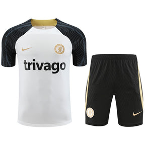 Chelsea Training Kit 24/25 - White/Black