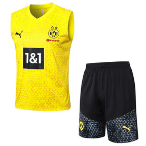 BORUSSIA DORTMUND TANK TOP SET 2023 - YELLOW