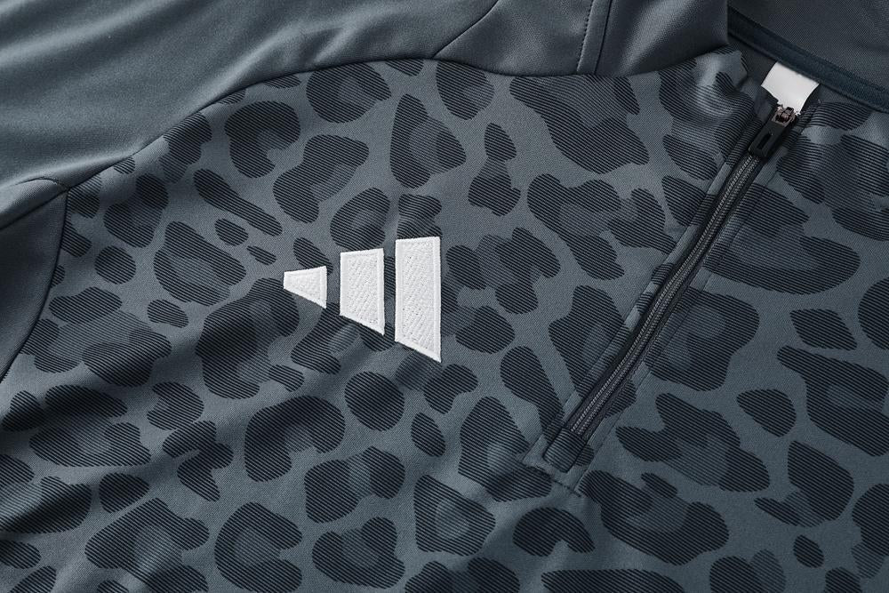 Adidas Training Jacket - Grey/Orange