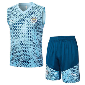 MANCHESTER CITY TANK TOP SET 2023/24 - BLUE