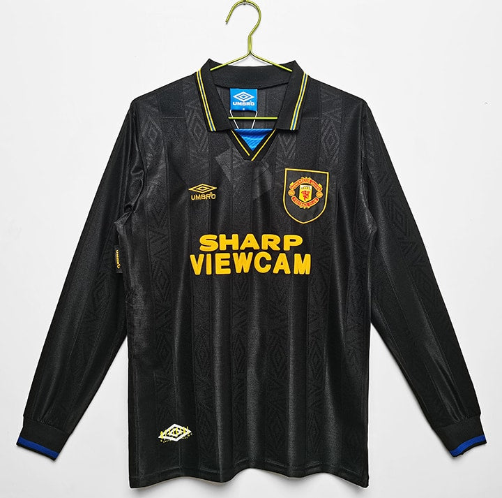 Manchester United 93/94 Away Retro Shirt - Long Sleeve