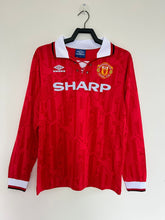 Manchester United 92/94 Home Retro Shirt - Long Sleeve