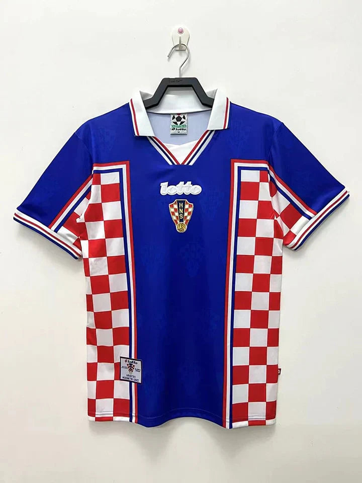 Croatia 1998 Retro Jersey Set – Home & Away (Both Included)