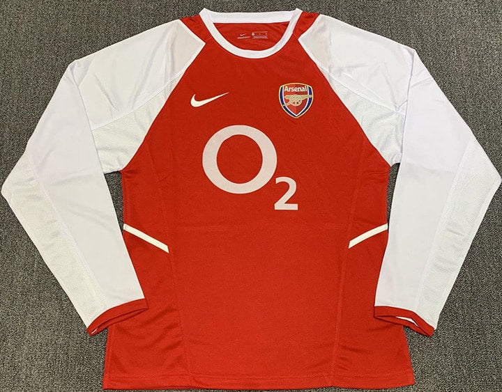 Arsenal 2002/03 Retro Shirt Long sleeve