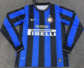 Inter Milan 2010 Retro Shirt Long Sleeve