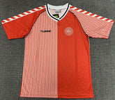 Denmark 1986 Home Retro Shirt