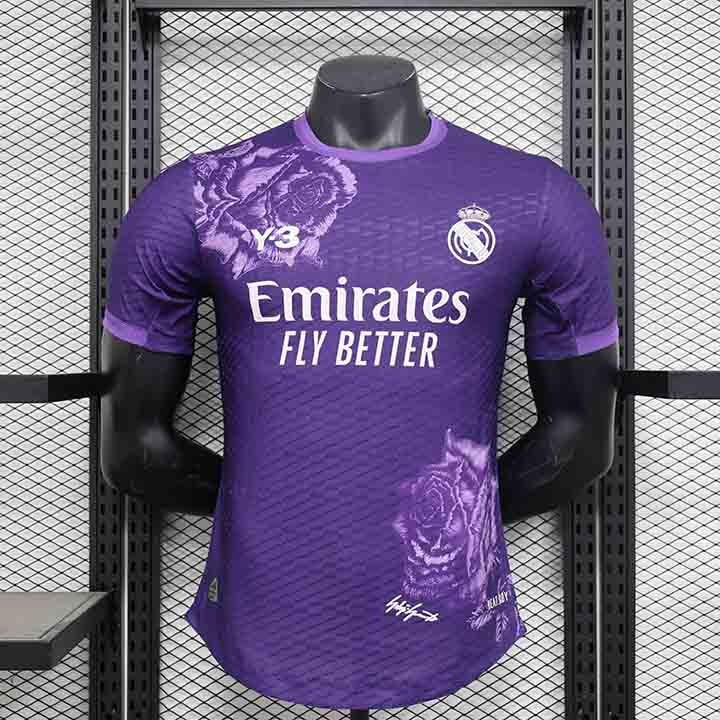 Real Madrid 24/25 Y3 Player Version Shirt - Purple