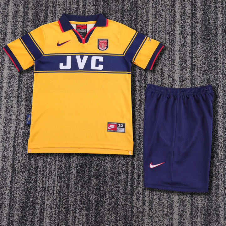 Arsenal 97/98 Children's Away Retro Set