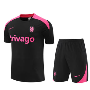 Chelsea Training Kit 24/25 - Black/Pink