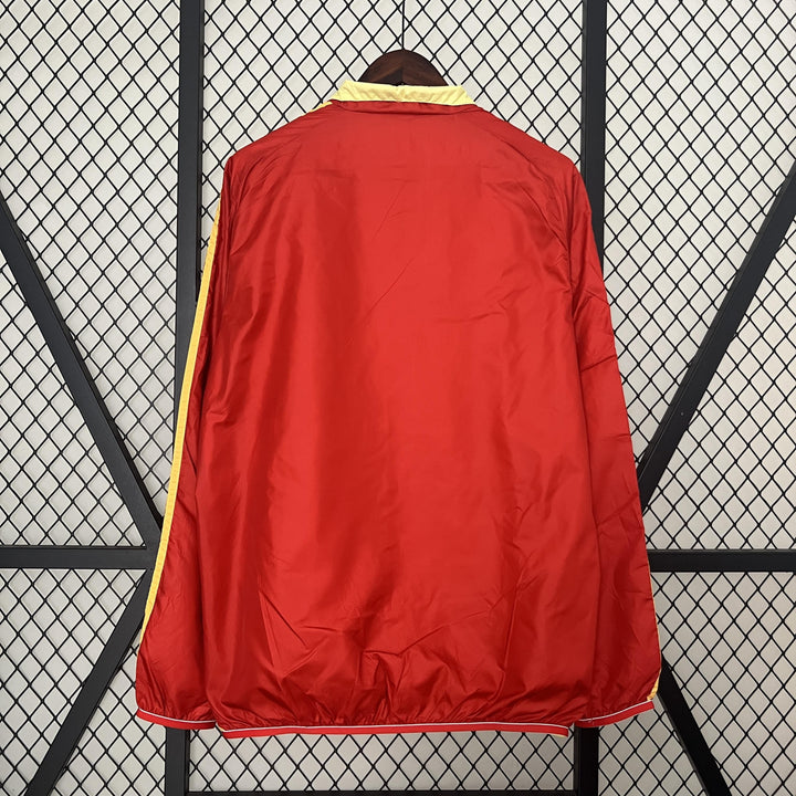 Spain Reversible Windbreaker Jacket - Yellow/Red